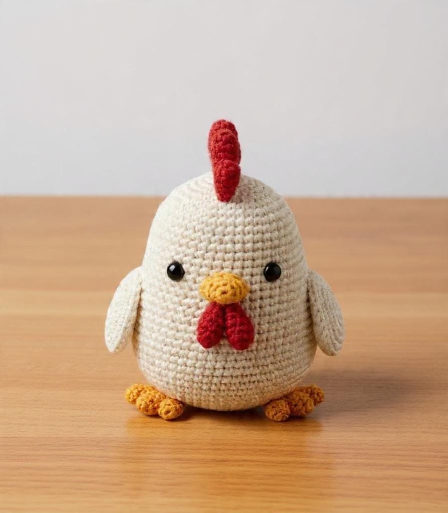 Amigurumi Chicken Crochet| Chicken Pattern| Beginner Friendly PDF Guide