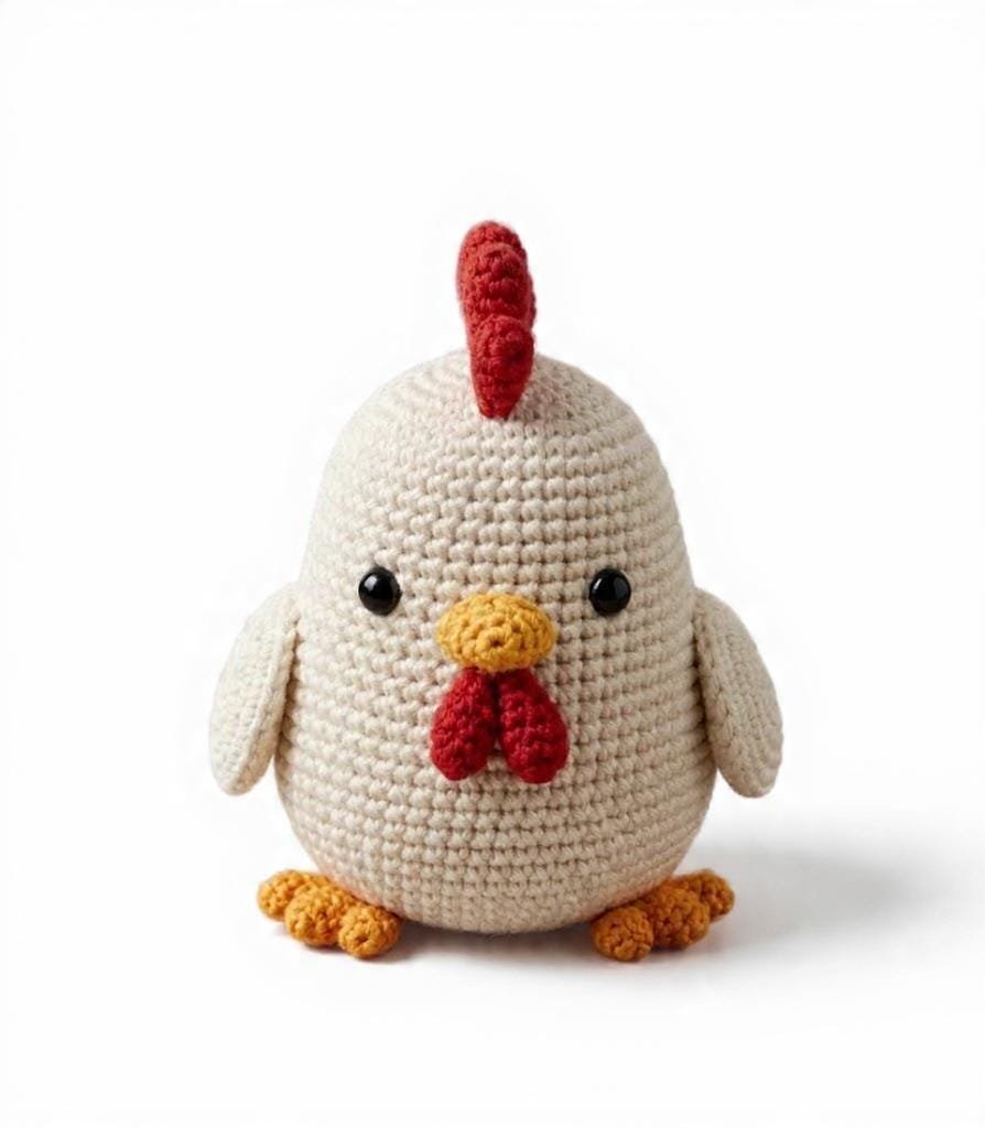 Amigurumi Chicken Crochet| Chicken Pattern| Beginner Friendly PDF Guide