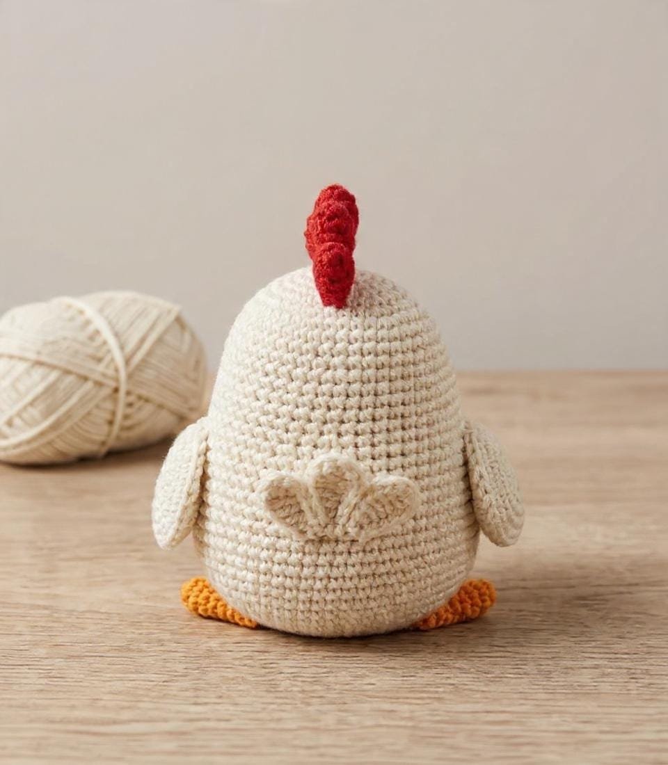 Amigurumi Chicken Crochet| Chicken Pattern| Beginner Friendly PDF Guide