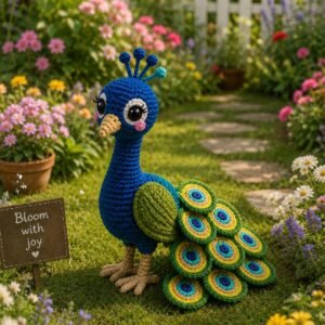 Amigurumi Peacock crochet pdf guide