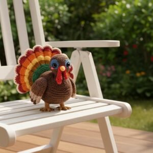 Autumn Harvest Amigurumi Turkey crochet pdf guide
