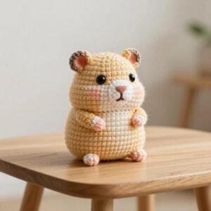 Barnaby the Plump Hamster Amigurumi Crochet Pattern PDF Guide