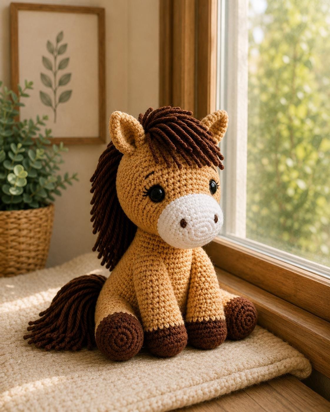 Cozy_Meadow_Foal CROCHET PDF GUIDE