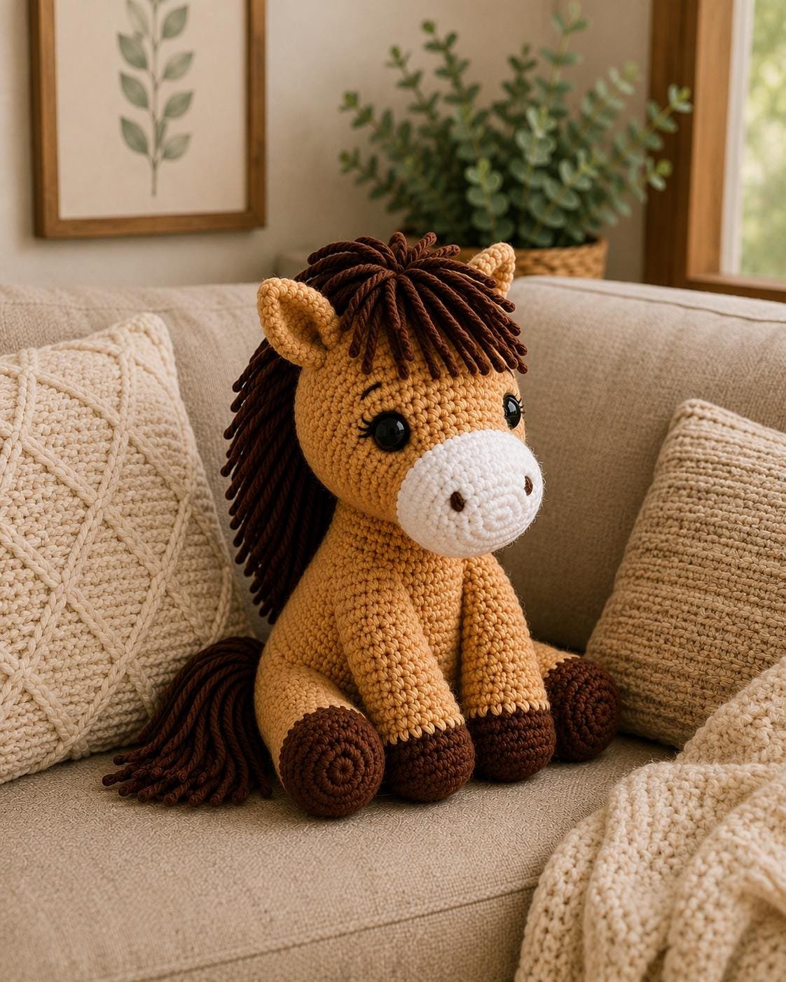 Cozy_Meadow_Foal CROCHET PDF GUIDE