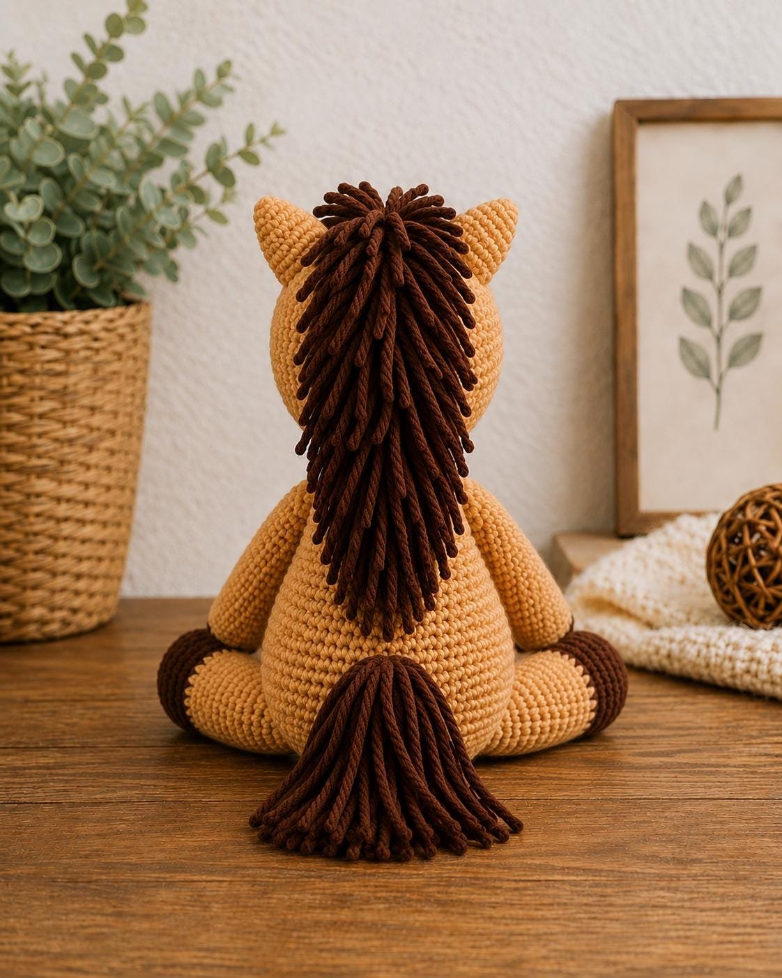Cozy_Meadow_Foal CROCHET PDF GUIDE