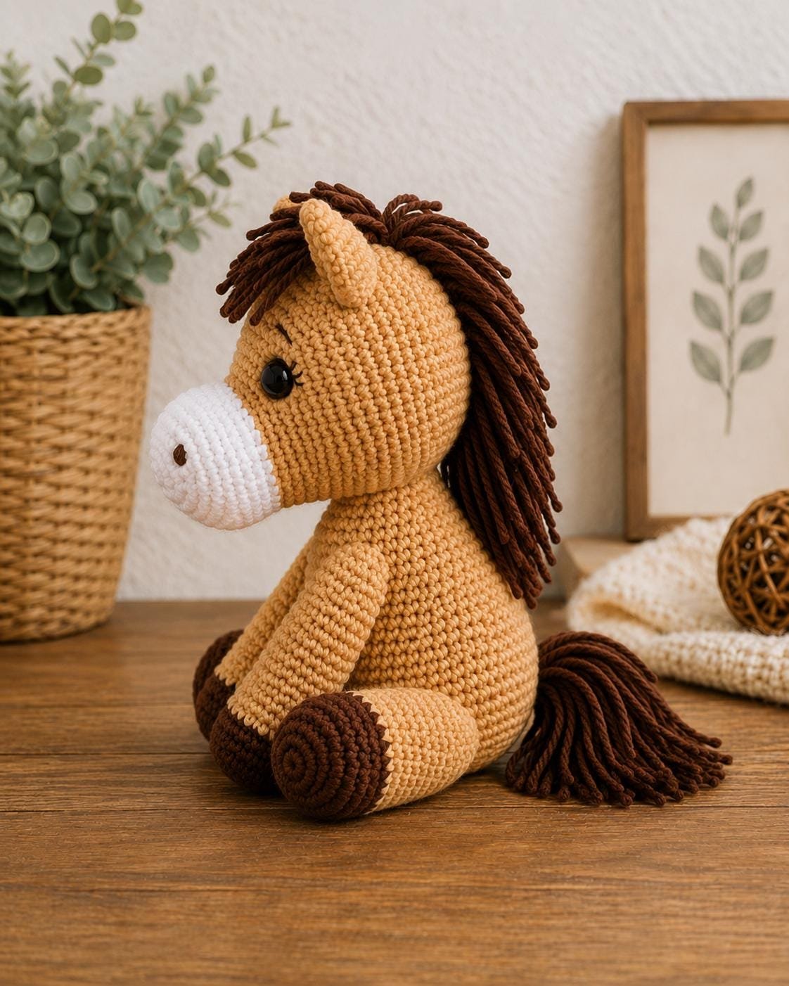 Cozy_Meadow_Foal CROCHET PDF GUIDE
