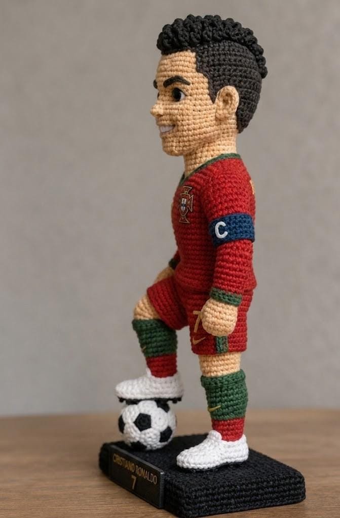 CRISTIANO RONALDO crochet pdf guide