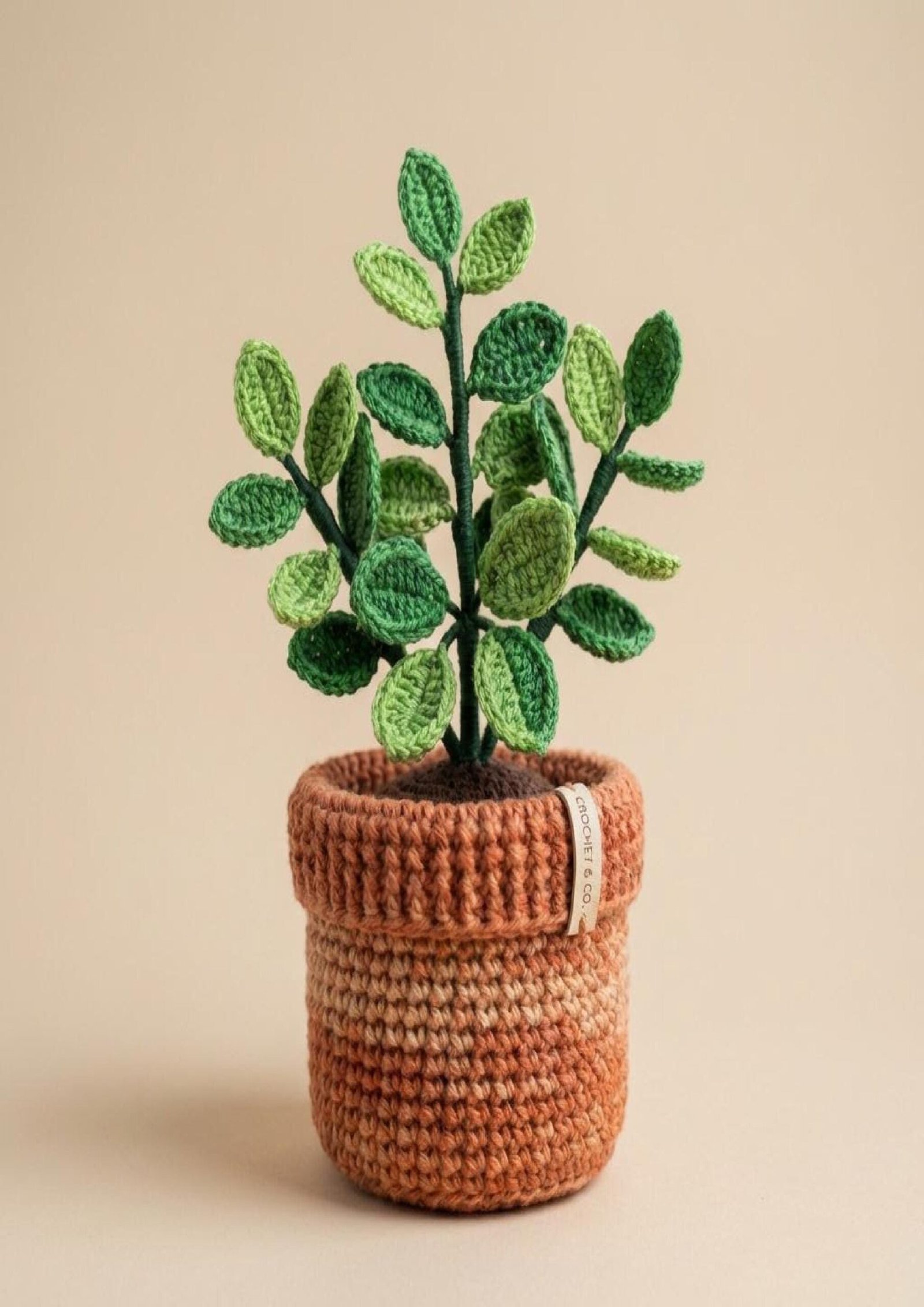 Crochet Potted Plant – Beginner Friendly Digital PDF Guide for a Decorative Handmade Plant