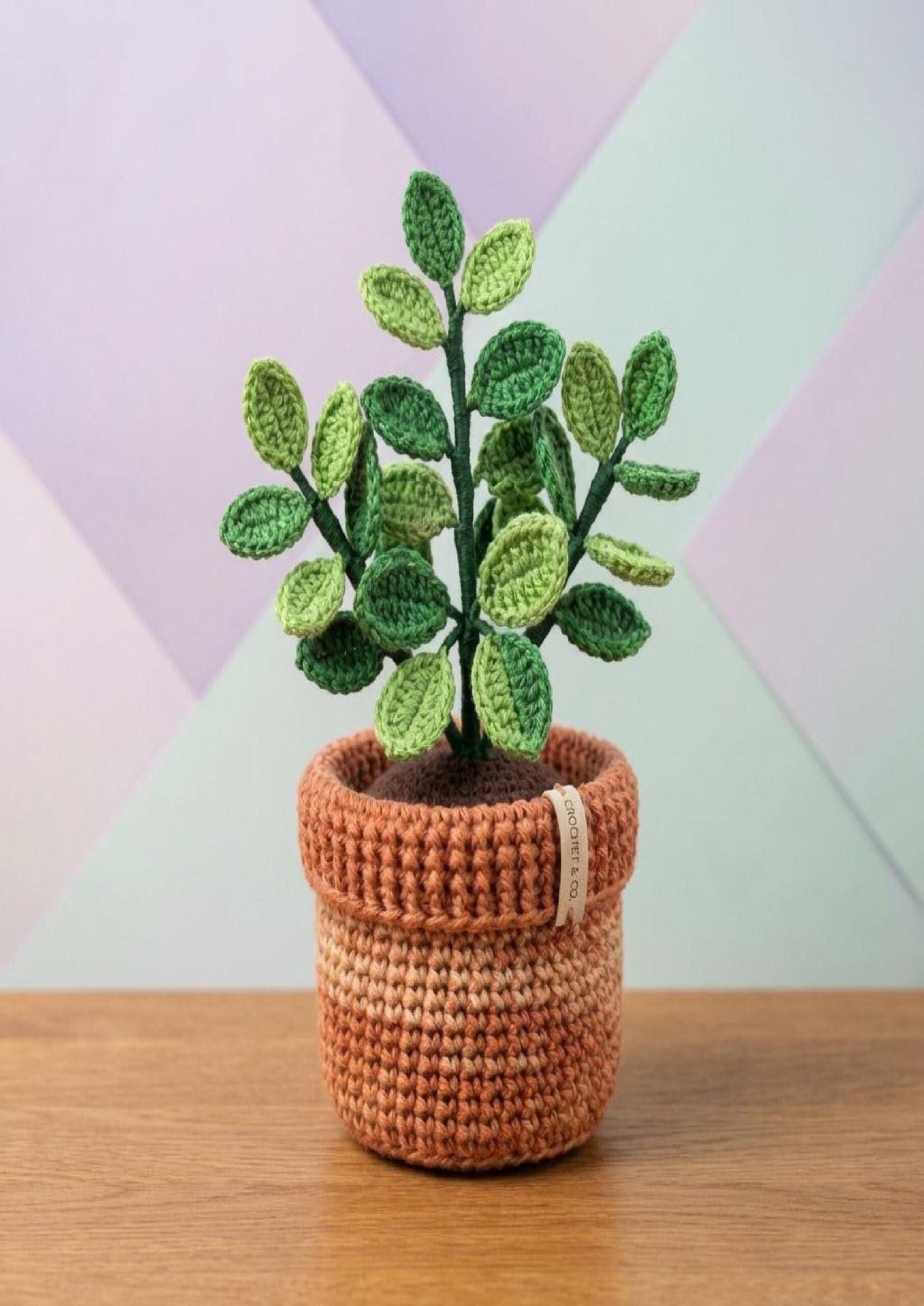 Crochet Potted Plant – Beginner Friendly Digital PDF Guide for a Decorative Handmade Plant