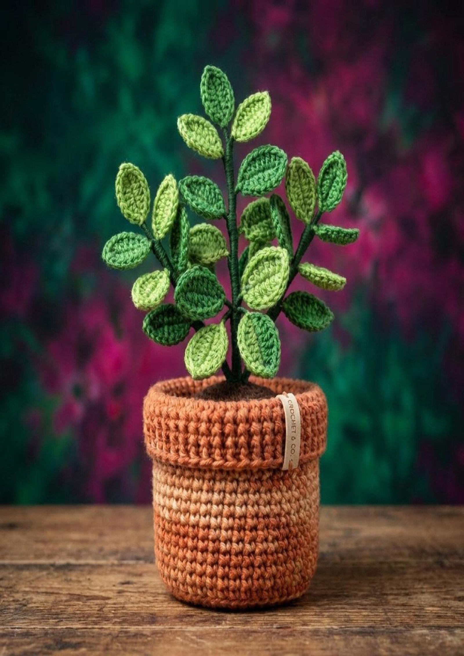 Crochet Potted Plant – Beginner Friendly Digital PDF Guide for a Decorative Handmade Plant