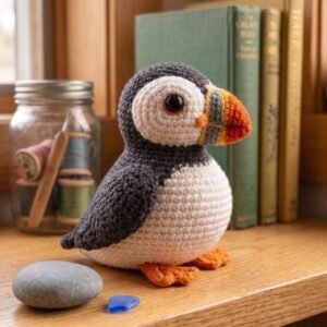 Crochet Puffin Pattern – Beginner Friendly PDF Guide