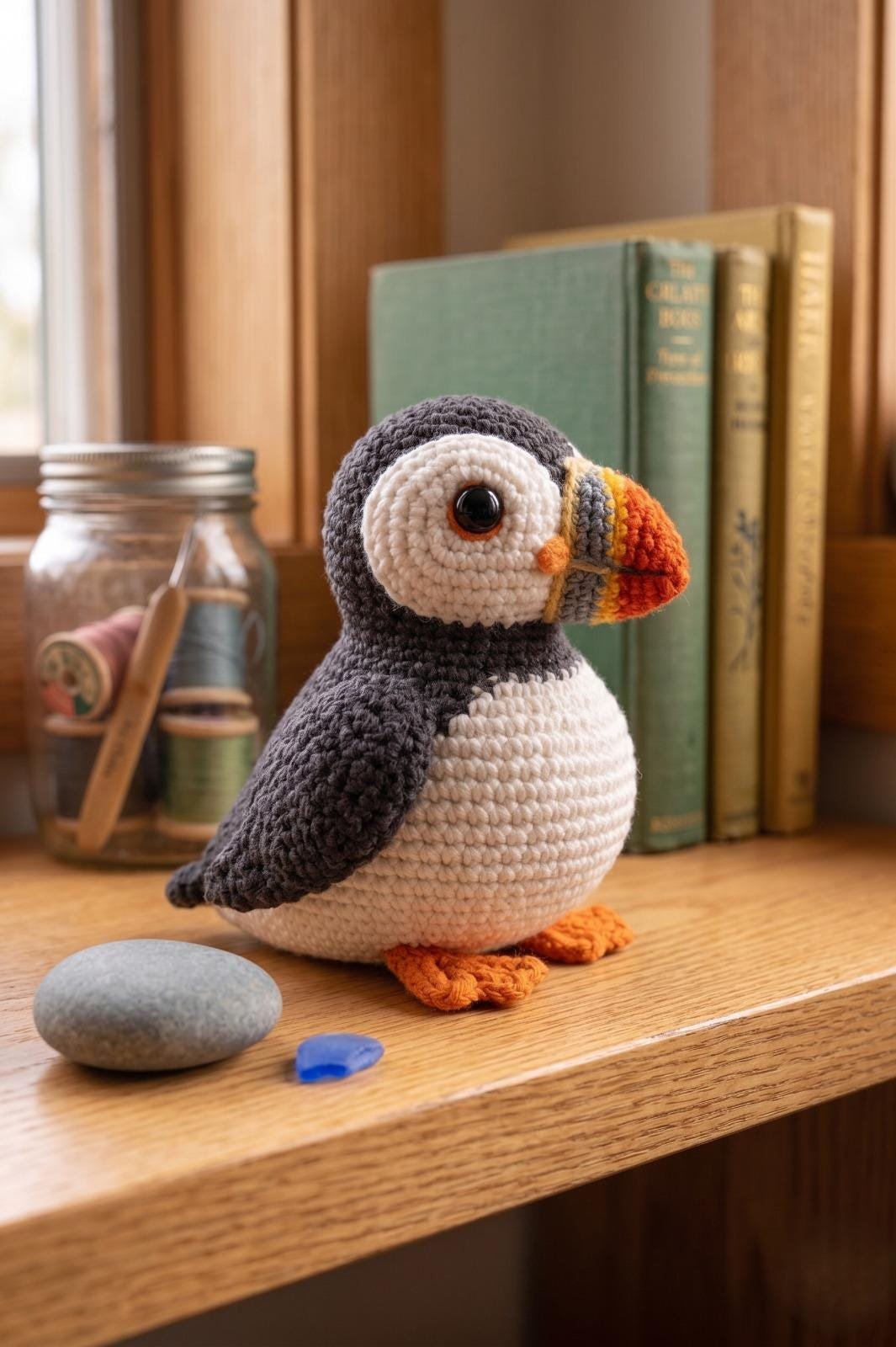 Crochet Puffin Pattern – Beginner Friendly PDF Guide