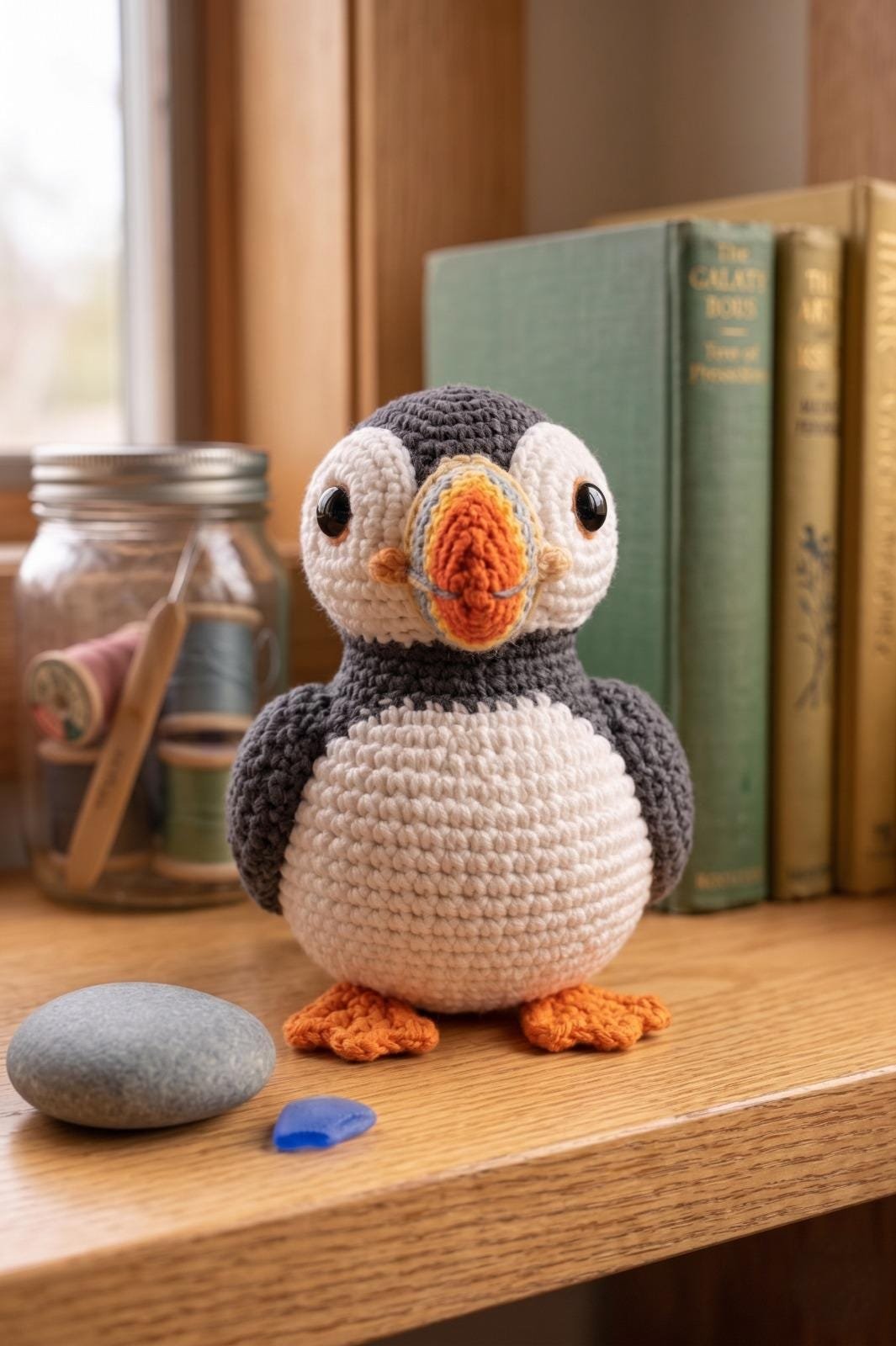 Crochet Puffin Pattern – Beginner Friendly PDF Guide