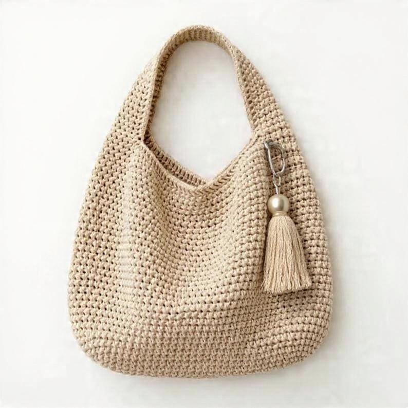 Crochet Shoulder Bag Pattern – Beginner Friendly PDF Guide