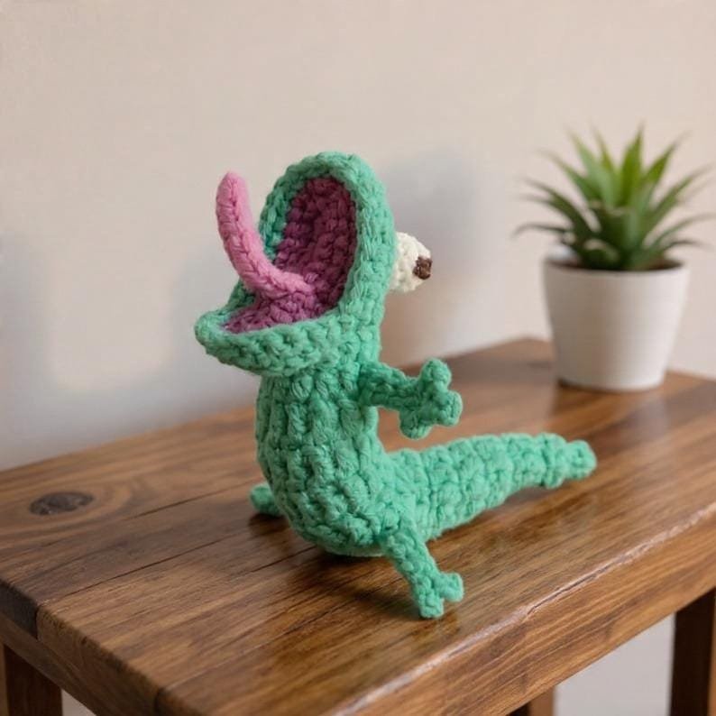 Crochet Tom Lizard Pattern – Beginner Friendly PDF Guide