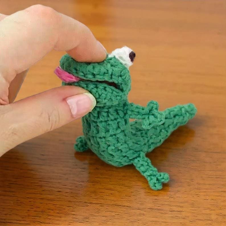 Crochet Tom Lizard Pattern – Beginner Friendly PDF Guide