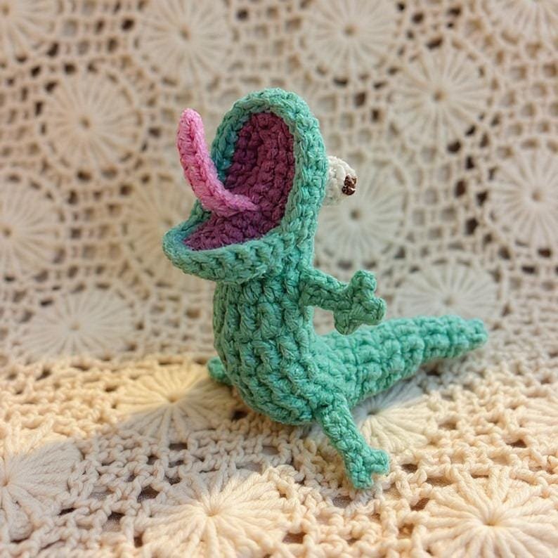 Crochet Tom Lizard Pattern – Beginner Friendly PDF Guide