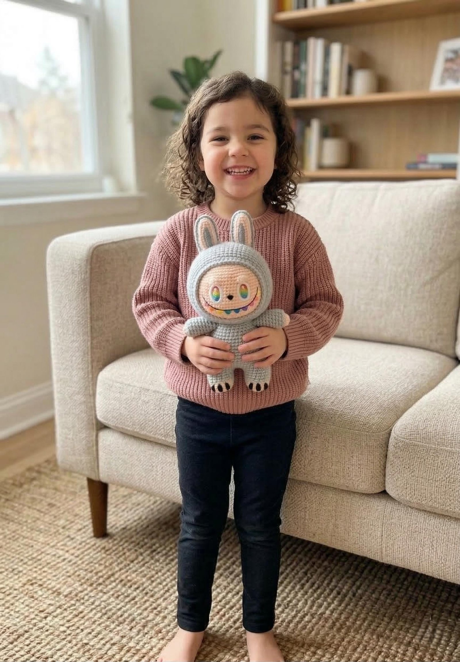 Cute Amigurumi Plush Doll Crochet Pattern PDF, Digital Download