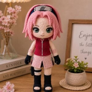 cute anime gril crochet pdf guide