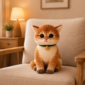 Cute Cat Amigurumi crochet pdf guide