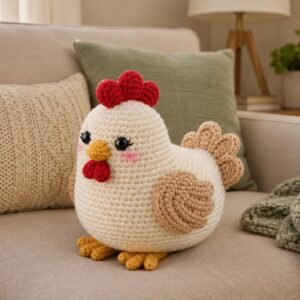 CUTE  Chicken  Crochet pdf guide