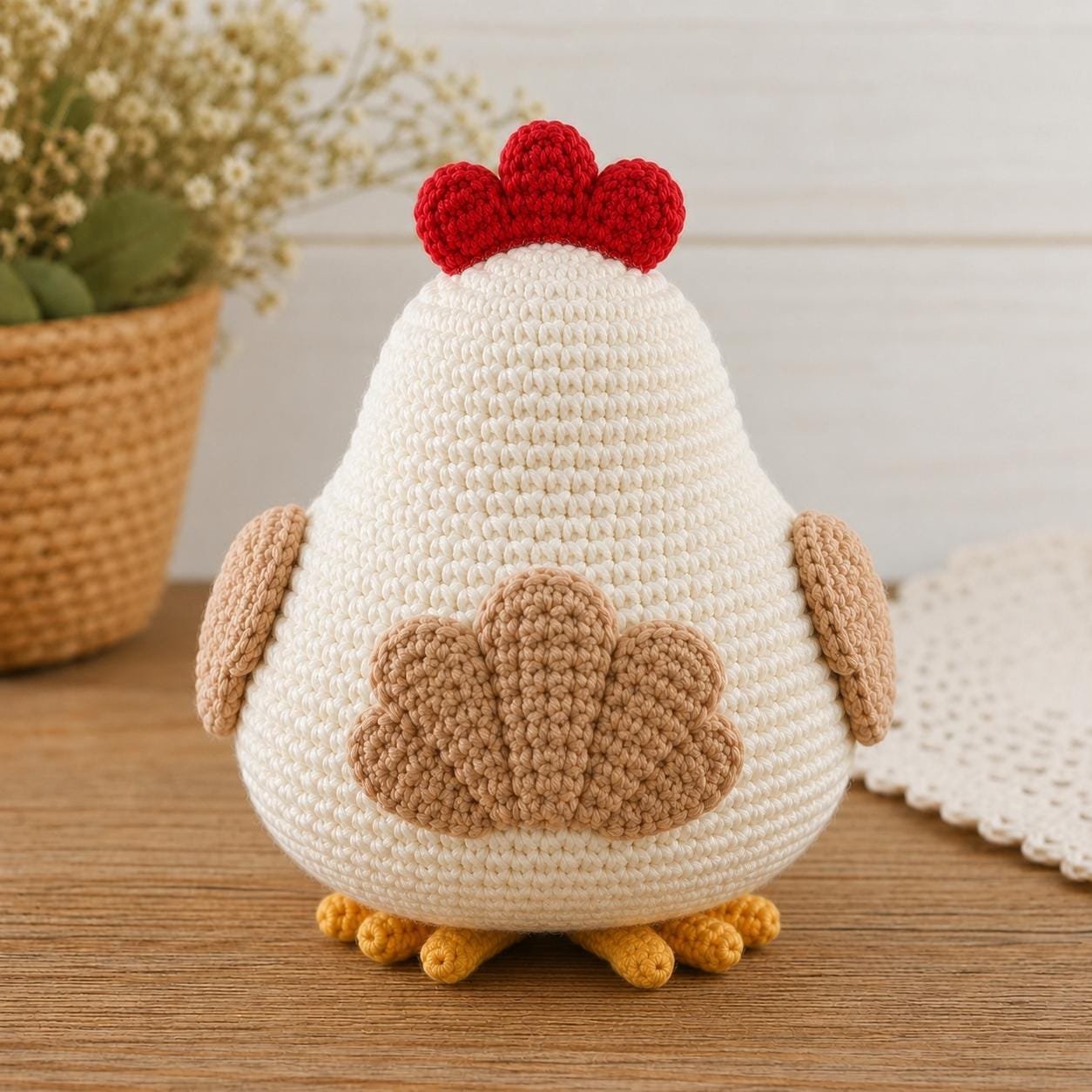 CUTE Chicken Crochet pdf guide