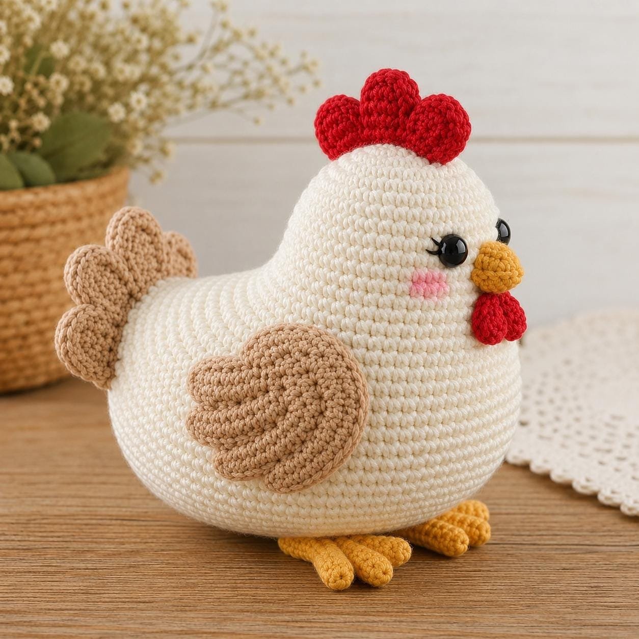 CUTE Chicken Crochet pdf guide