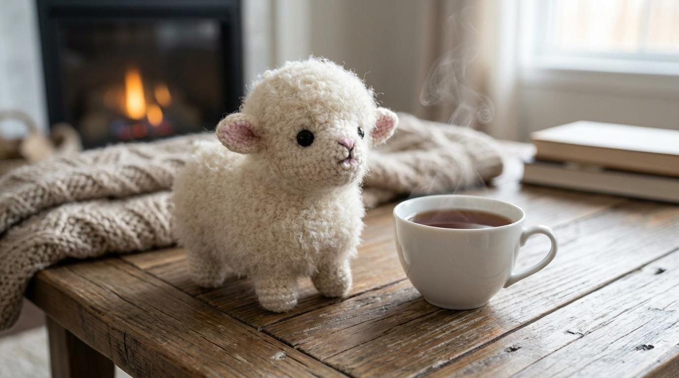 Cute Lamb crochet pdf guide
