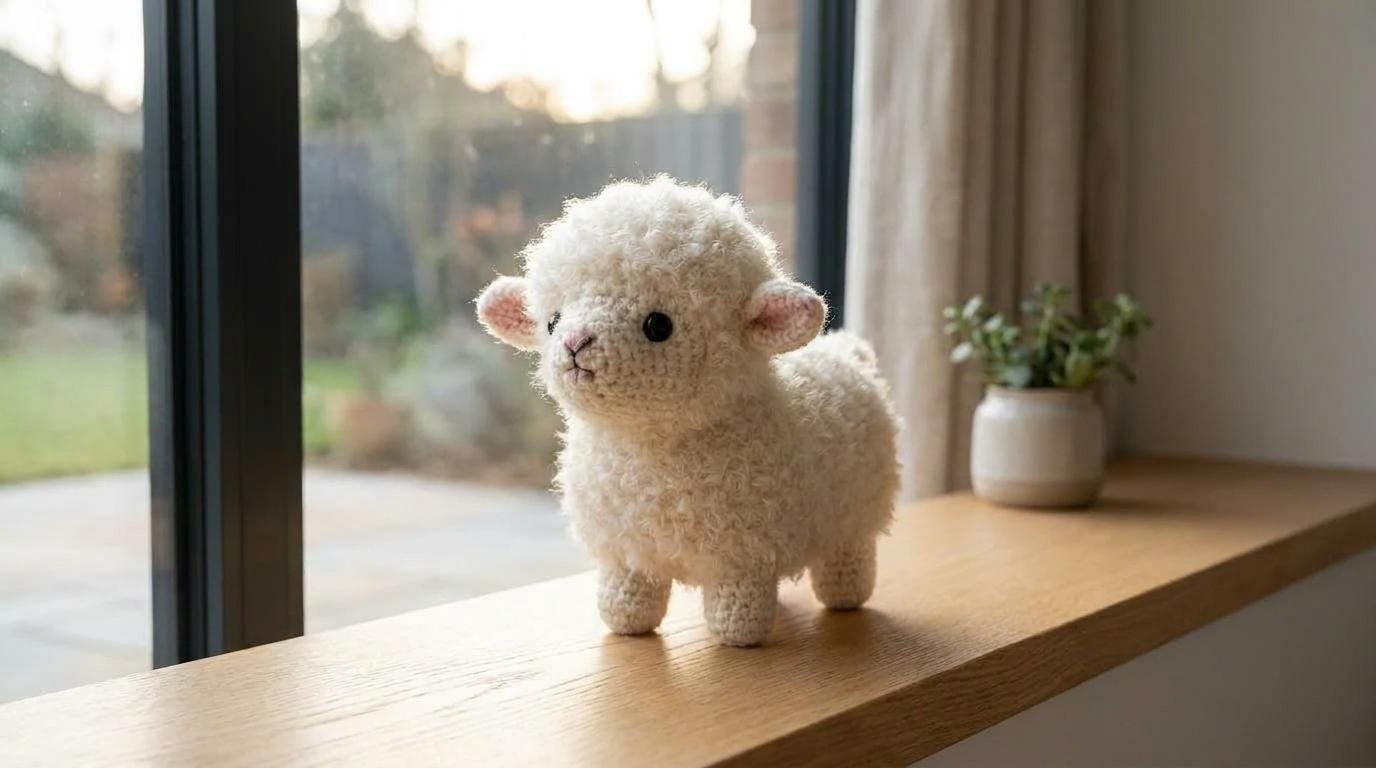 Cute Lamb crochet pdf guide
