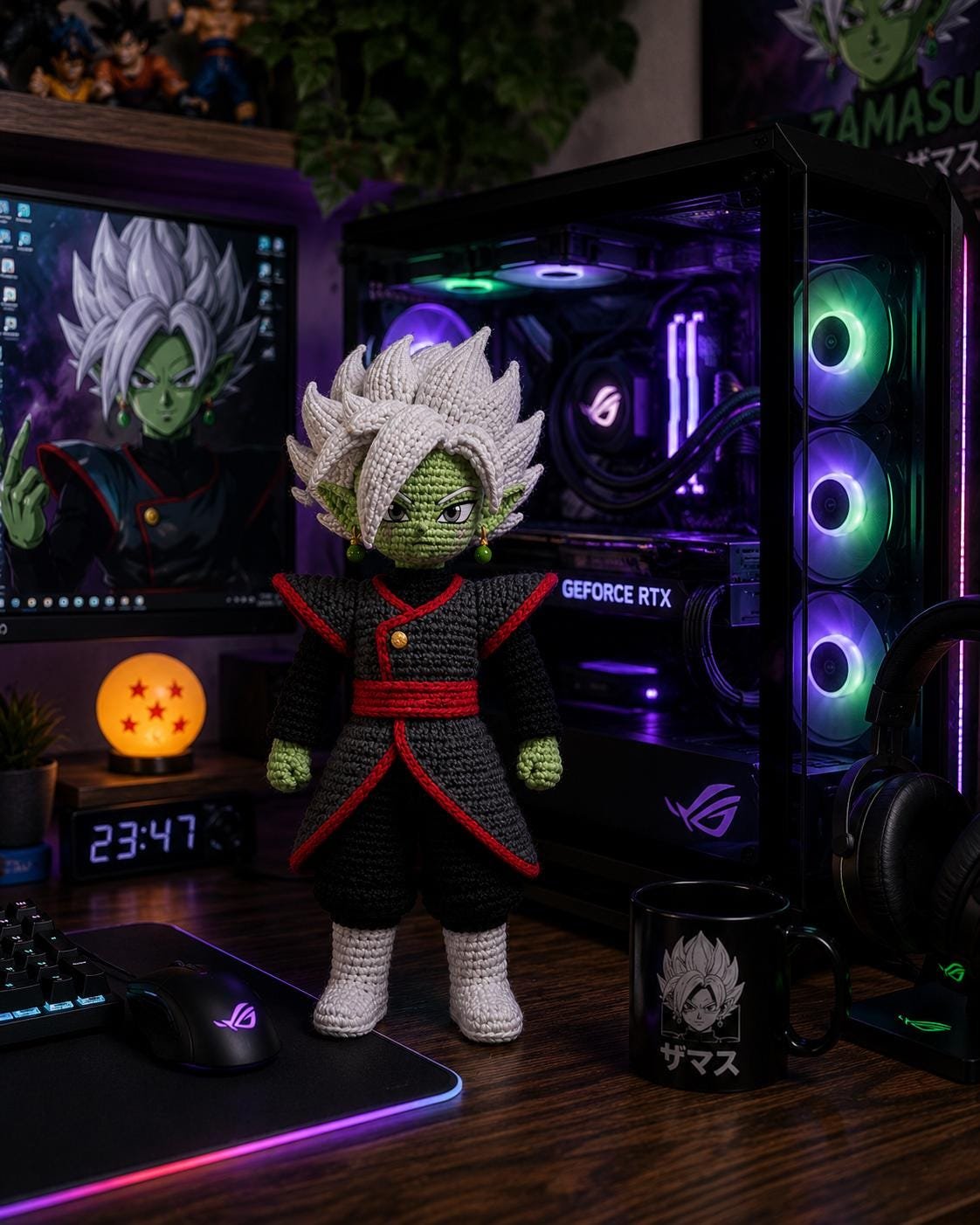 Fused Zamasu Crochet Pattern pdf guide