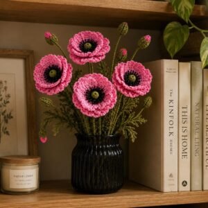 GLASS FLOWER CROCHET pdf guide