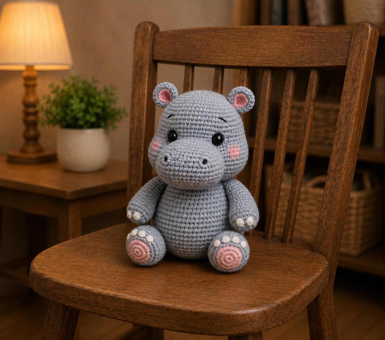 Harmony the Hippo Crochet Pattern pdf guide