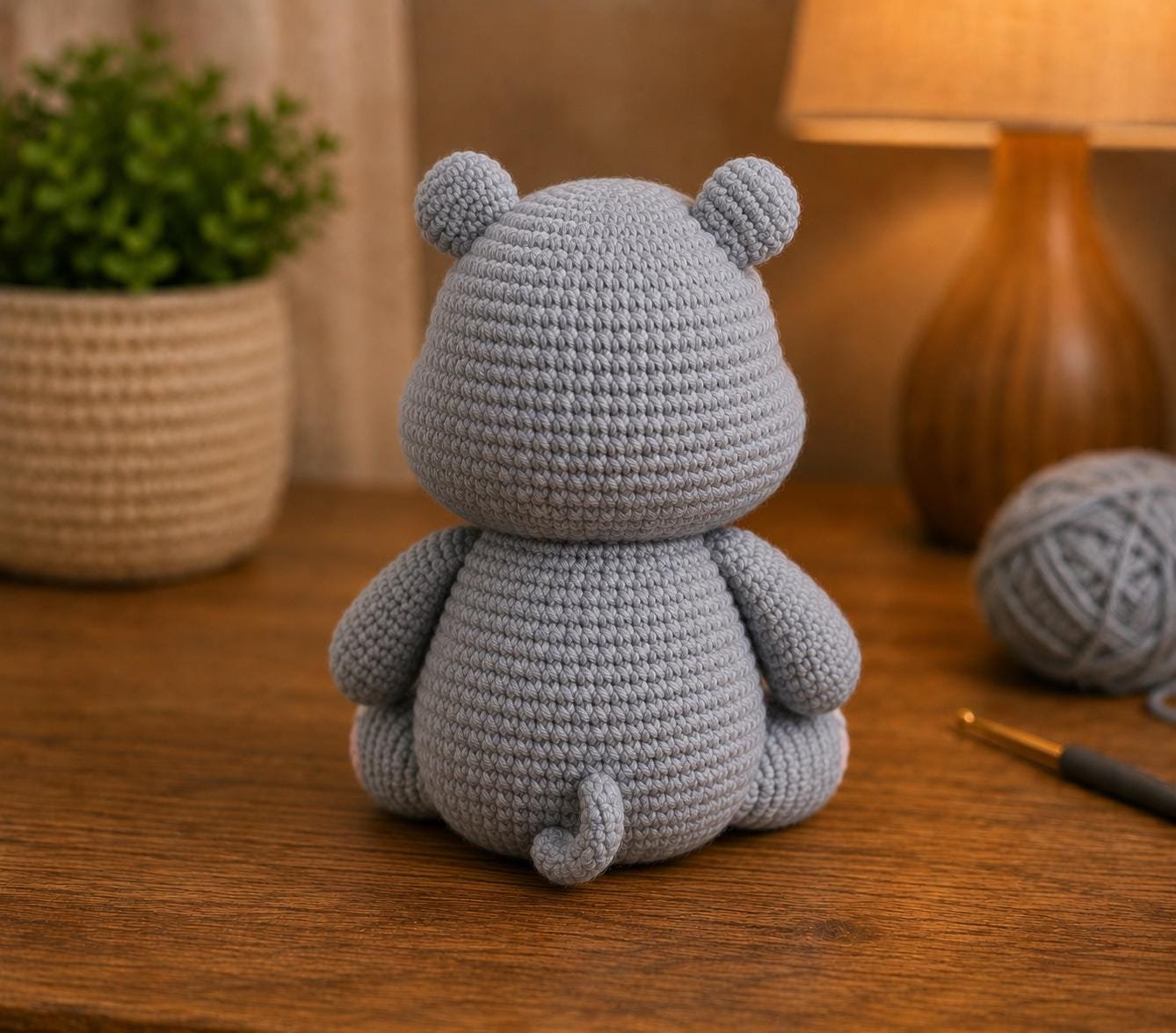 Harmony the Hippo Crochet Pattern pdf guide