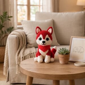 Husky cute crochet pdf guide