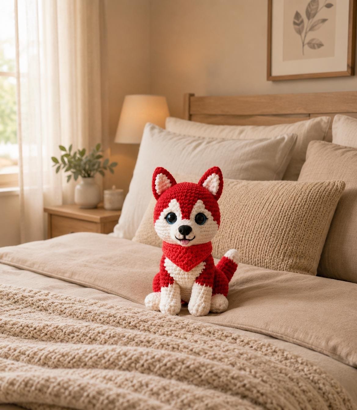 Husky cute crochet pdf guide