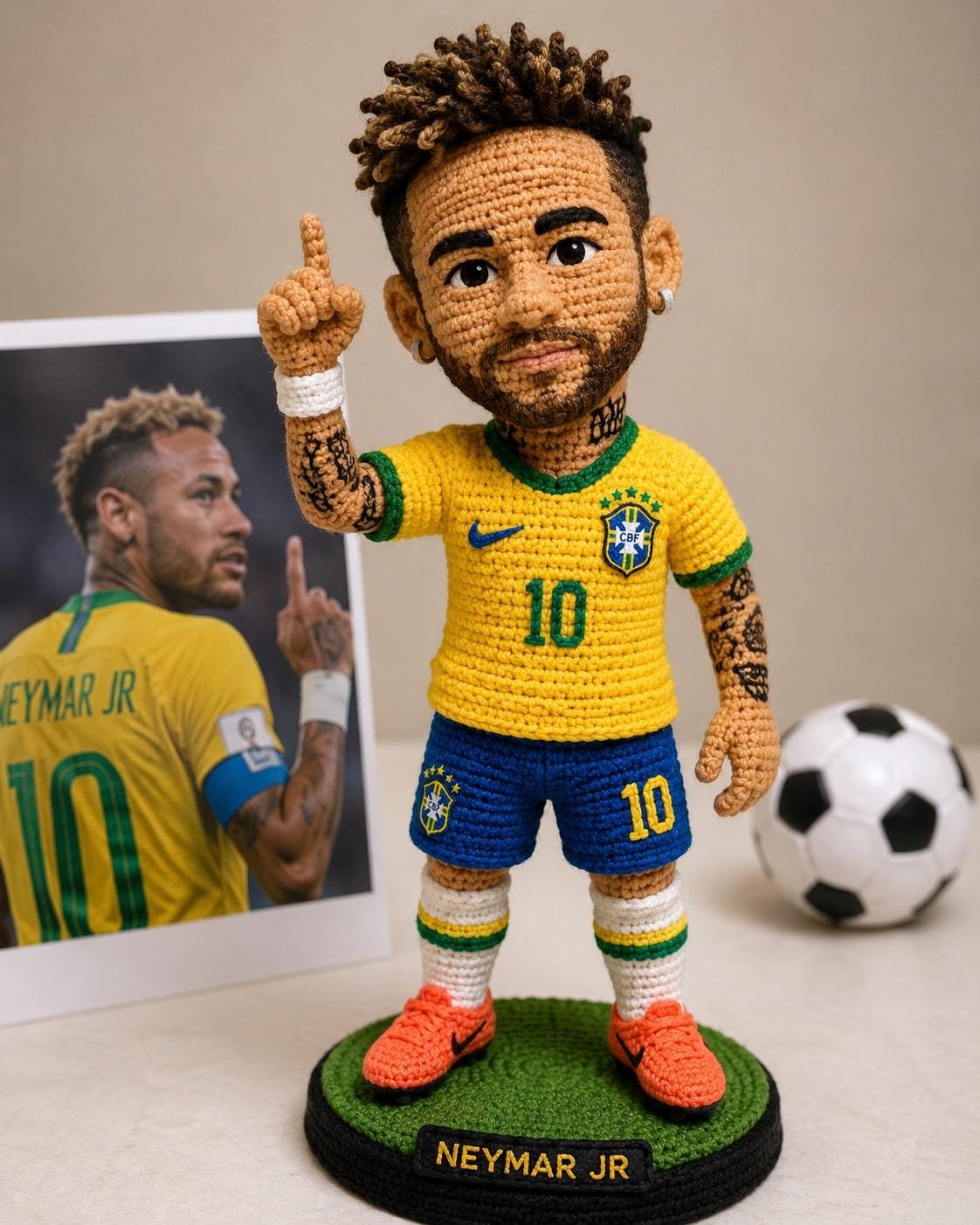 Neymar crochet pdf guide