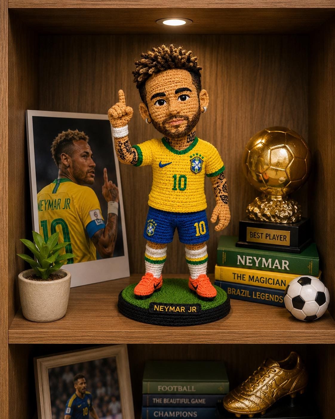Neymar crochet pdf guide