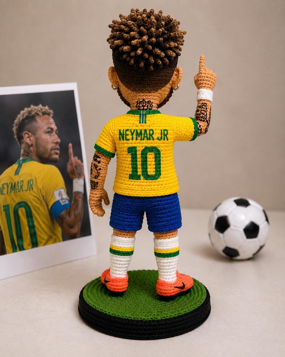 Neymar crochet pdf guide