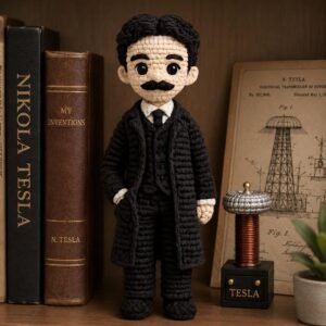 Nikola Tesla CROCHET PDF GUIDE