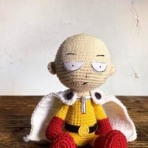 One Punch Man Saitama Amigurumi Pattern | Digital PDF Download