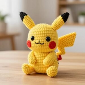 Pika-Pal Amigurumi: A Realistic Crochet Pikachu Pattern PDF Guide