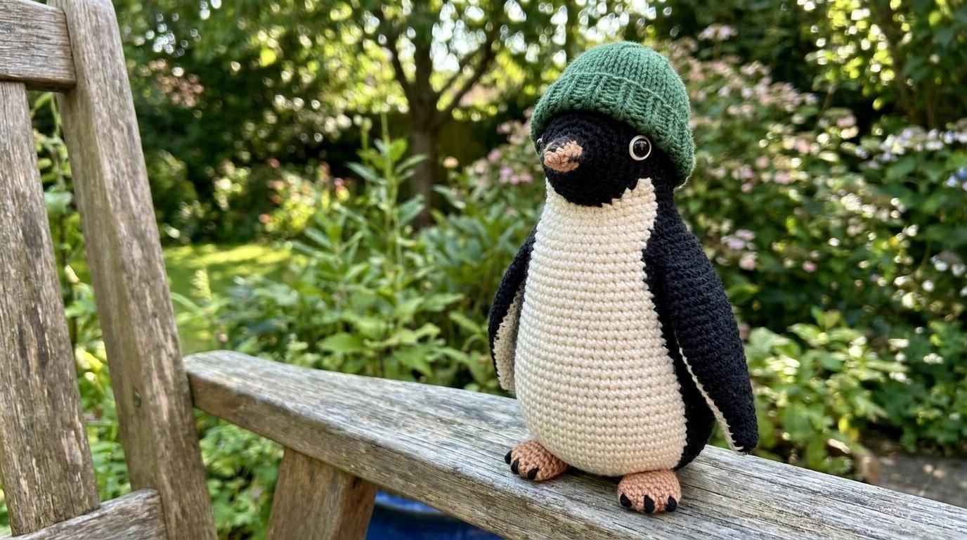 Pippin the Playful Penguin CROCHET PDF GUIDE