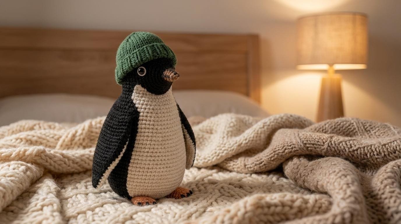 Pippin the Playful Penguin CROCHET PDF GUIDE