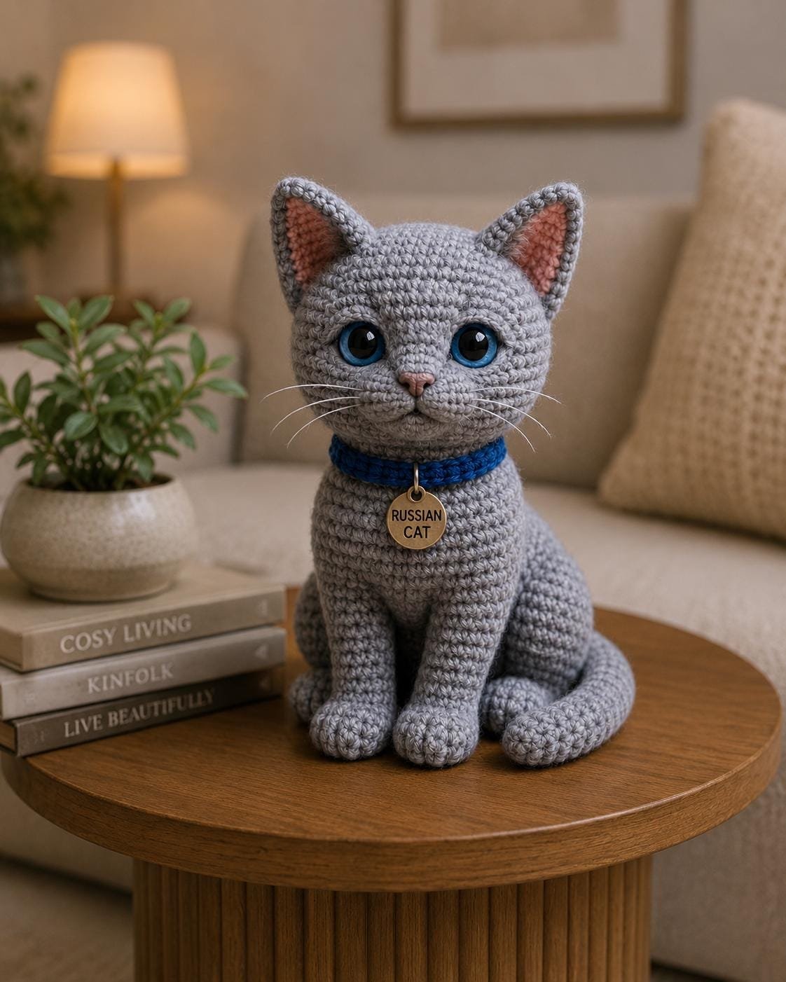 Realistic cat crochet pdf guide