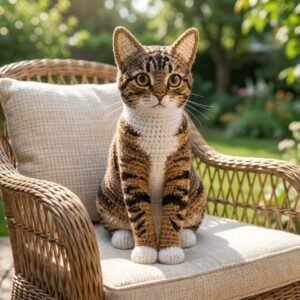 realistic cat crochet pdf guide