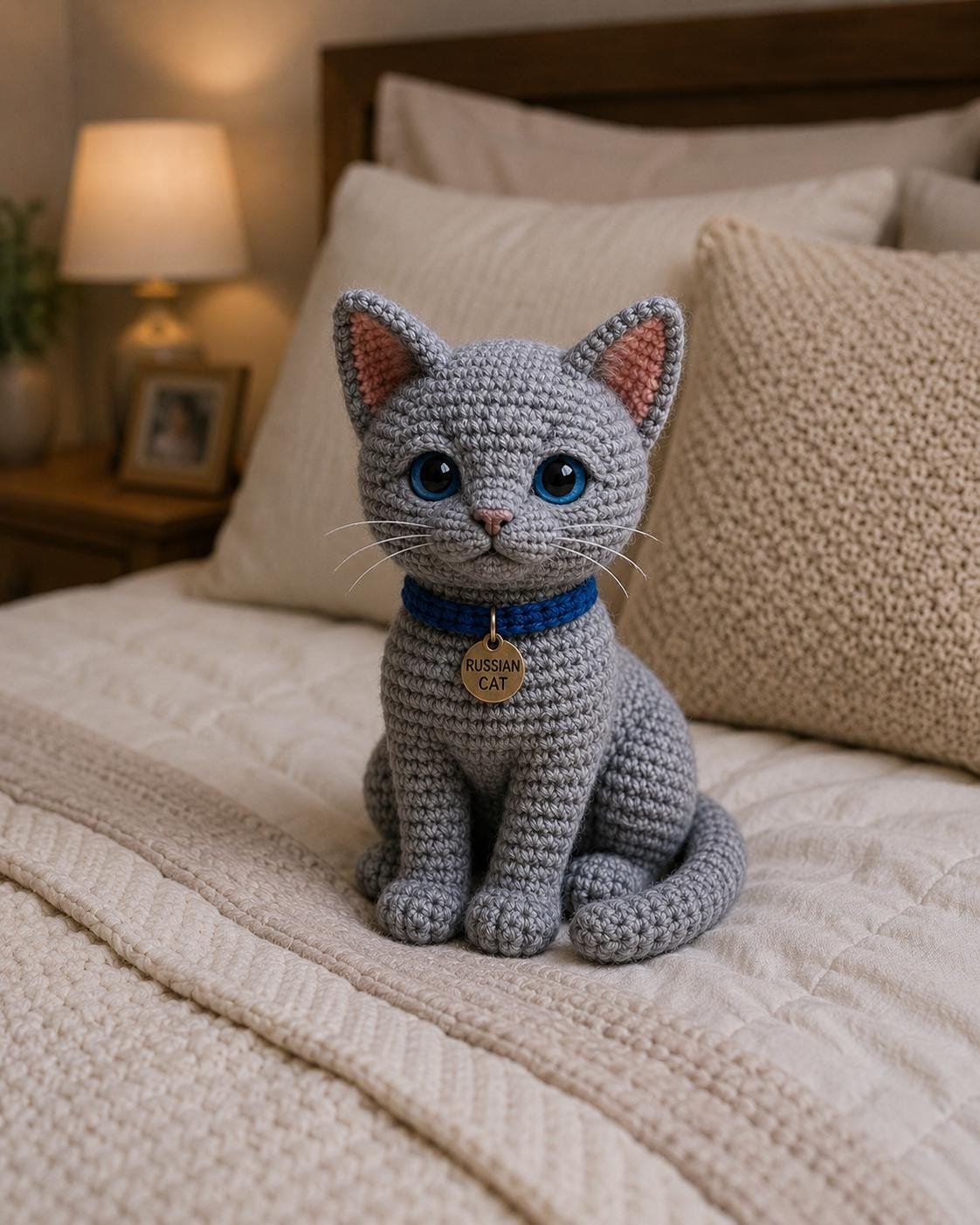 Realistic cat crochet pdf guide