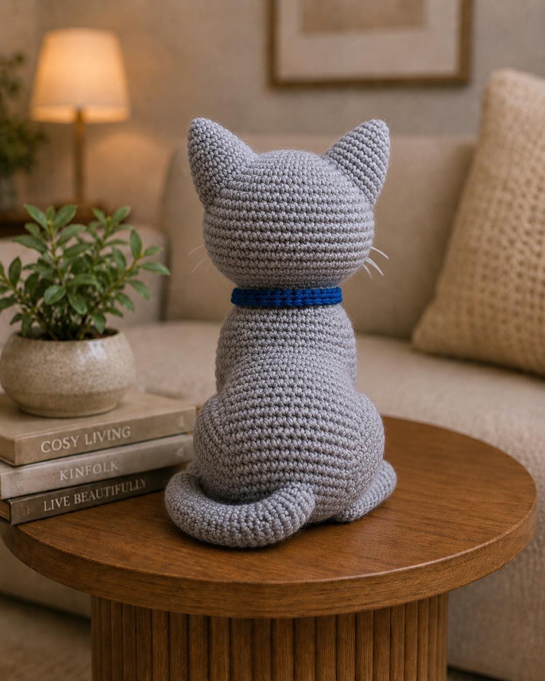 Realistic cat crochet pdf guide