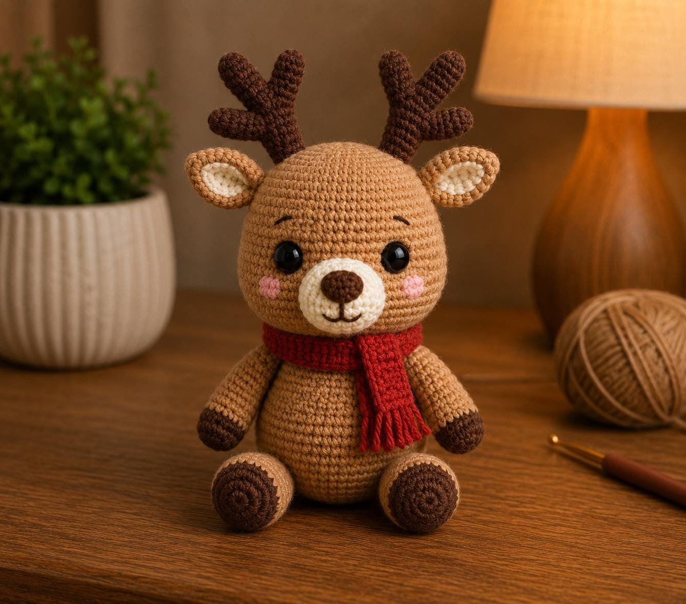 rein deer crochet pdf guide