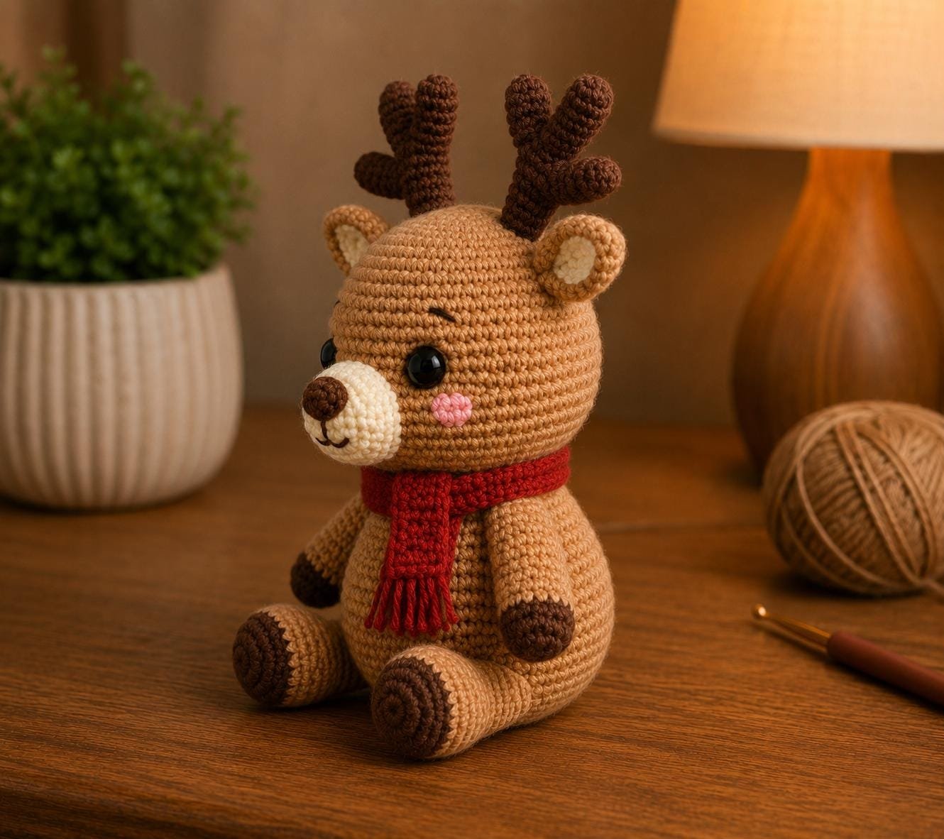 rein deer crochet pdf guide