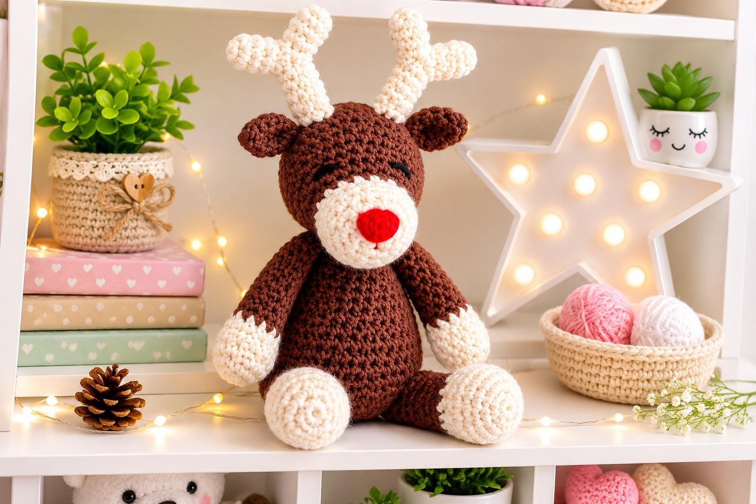REINDEER CROCHET PATTERN pdf guide